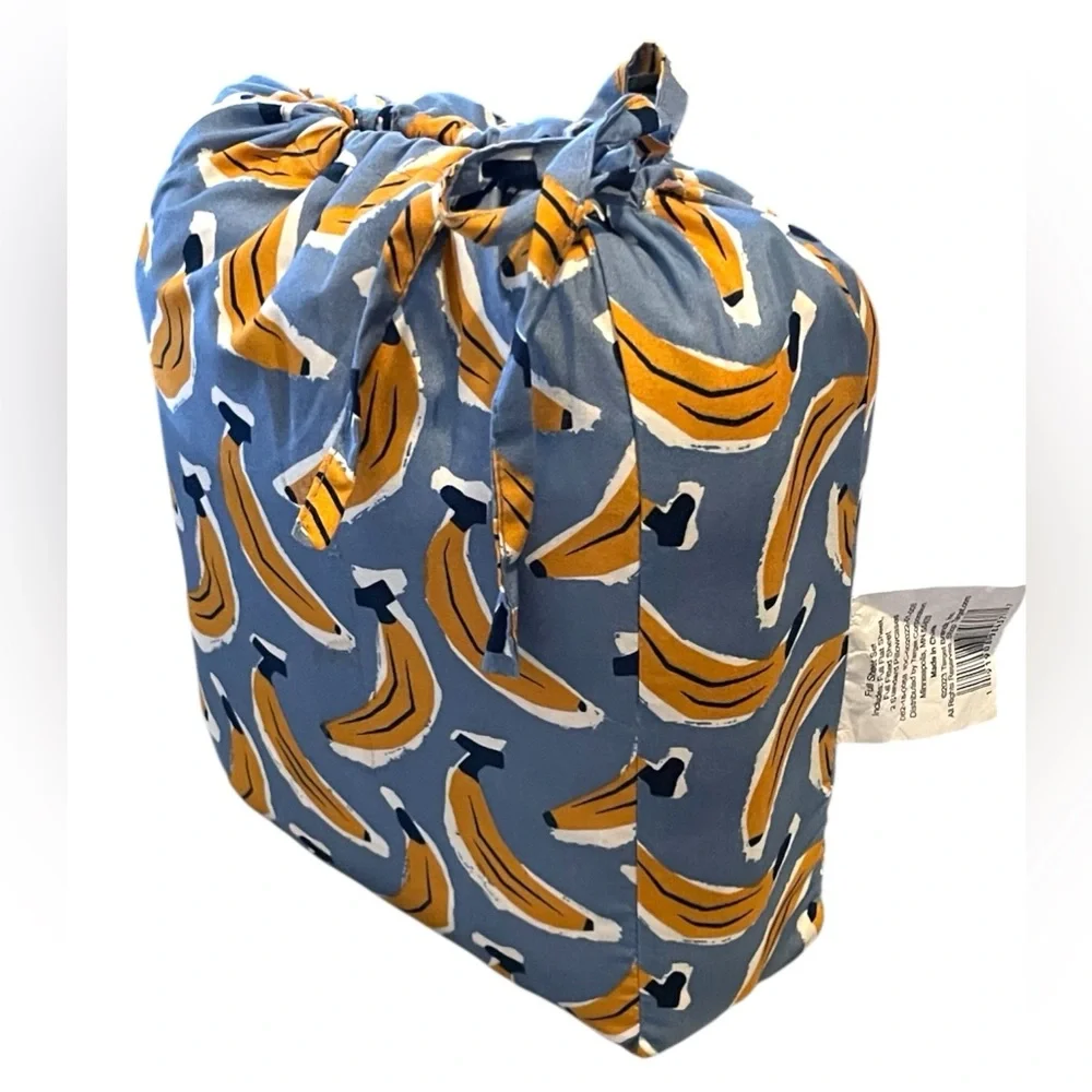 Banana Print Sheet Set - Blue & Yellow - Picture 3 of 9